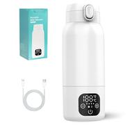 AVCXEC Chauffe Biberon Nomade Sans Fil, Chauffe Biberon Portable Sans Fil, Chauffe-Biberons, Chauffe Petit Pot Nomade, Chauffe-Biberon Nomade pour Chauffer Rapidement Le Lait Maternel, L'Eau, Le Lait