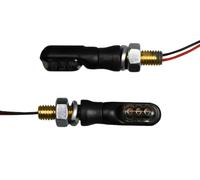 AVDB Clignotants Moto LED Universels Homologués E8 - 3 LEDs