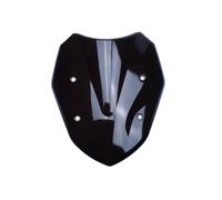 avdb-Moto Bulle Noire Double Courbure en Polycarbonate/Saute Vent Compatible avec BMW S1000XR 2017-2018- 2019