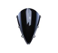 avdb-Moto Bulle/Saute Vent Compatible avec Aprilia RSV4 1000 R RSV4 / 1000 Factory 2009-2014, RSV4 1000 APRC 2011-2014, RS4 125 2011-2017, RS4 50 2011-2018, RS 125 2018-20 en Polycarbonate (Noire)