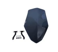 avdb-Moto Bulle/Saute Vent Compatible avec Honda CB 500 F CB500F 2016-2018, CB 500 F CB500F PC63 2019-2021, CB 500 F PC63 2022-2023 en Polycarbonate (Noire Double Courbure)