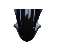 avdb-Moto Bulle/Saute Vent Compatible avec Kawasaki ZX10R ZX-10R 2011-2013, ZX10R ZX-10R 2014-2015 en Polycarbonate (Noire)