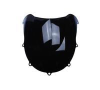 avdb-Moto Bulle/Saute Vent Compatible avec Suzuki GSXR 600 SRAD GSX-R 1997-2000, GSXR 750 SRAD GSX-R 1996-1999 en Polycarbonate (Noire)