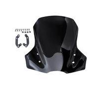 avdb-Moto Bulle/Saute Vent Compatible avec Suzuki VSTROM 650 / DL650XT 2017-2024 en Polycarbonate (Noire)