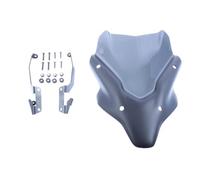 avdb-Moto Bulle/Saute Vent Compatible avec Yamaha MT07 2021-2024 en Polycarbonate (Short Noire Double Courbure)