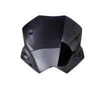 avdb-Moto Bulle/Saute Vent en PVC Compatible avec Yamaha TMAX 530 T-Max SJ09 2012-2014, TMAX 530 T-Max SJ09 2015-2016 Fumée