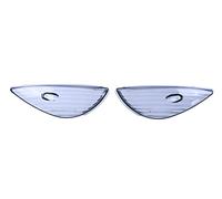 AVDB-moto Cabochons/Vitres/Caches Clignotants Arrière compatible avec HONDA CB 500 CB500 PC39 2004-2008, CBF 600 PC38 2004-2007, SH125 / SH 150 2001-2003 (Fumés Noirs)
