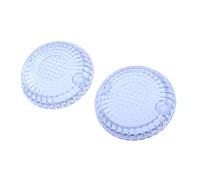 AVDB-moto Cabochons/Vitres/Caches Clignotants Arrière compatible avec KAWASAKI VULCAN 1500 VN1500 1996-03, VULCAN 1600 VN1600 2004-07, VULCAN 750 VN750 1986-94, 800 VN800 1995-2006 (Blancs Clairs)