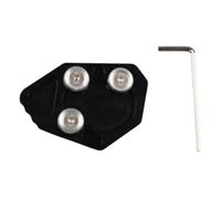 avdb-moto Elargisseur de Béquille compatible avec BMW K1300-S/K 1300 S 2004-08, K1200-S 2009-2015, K1200-R 2009-2014 en Aluminium Anodisé (Noir)