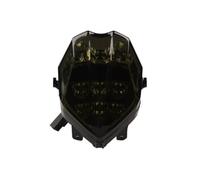 AVDB-moto Feu Arrière/Stop LED compatible avec TRIUMPH STREET TRIPLE 765 S/R 2017-2019, 675 / R/X/RX/S 2013-2017, 765 RS 2017-2019, DAYTONA MOTO2 765 2020-21 Clignotants Intégrés (Fumé Noir)