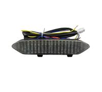 AVDB-moto Feu Arrière/Stop LED compatible avec YAMAHA YZF R1 YZF-R1 RN09 2002-2003, YFM RAPTOR 700 YFM750 AM07W 2006-2007, YFM RAPTOR 700 YFM750 AM07W 2008-09 + Clignotants Intégrés (Blanc Clair)
