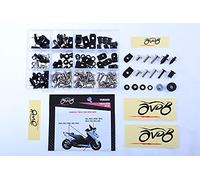 avdb-moto Kit visserie carénages M5, M6 compatible avec YAMAHA TMAX T-MAX 530 2012-2014, TMAX T-MAX 530 2015-2016, TMAX T-MAX 530 2017-2019 (Aluminium)