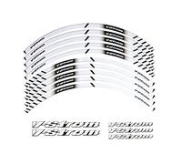 avdb-moto Liseret de jante racing modèle compatible avec VSTROM, V-STROM 250, 650, 1000, 1050 (GRIS PERLE)
