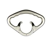 avdb-Moto Poignée Passager Compatible avec CFMOTO 250SR / 250 SR 2022-2025, 300SR / 300 SR 2022-23, 450SR / 450 SR 2022-23, 450SR-S / 450 SRS 2024-25, 300SS / 300 SS 2022-25 en Aluminium