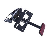 avdb-Moto Support de Plaque AVDB Compatible avec Husqvarna 701 Supermoto 2016-2024, 701 Enduro 2016-2024 avec Catadioptre (FUMÉ)