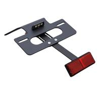 avdb-Moto Support de Plaque AVDB Compatible avec Suzuki DR 650 DR650 1990-2006 avec Catadioptre