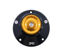 avdb-moto Trappe Essence Bouchon Réservoir Rapide 1/4 Tour avec ompatible avec KAWASAKI Z750S Z-750S 2005-2007, ER5 TWISTER ER500 2001-2005, Z750 Z-750 2004-2006, Z1000 Z-1000 2003-200 (Or)