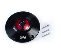 avdb-moto Trappe Essence Bouchon Réservoir Rapide 1/4 Tour compatible avec HONDA CBR 1000F, HURRICANE 93-2000, NSR 250 1989-1996, VFR 750 R 1991-97, RVF 750R RC45 1994-98, CBR 250 RR 1991-98 (Rouge)