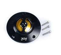 avdb-moto Trappe Essence Bouchon Réservoir Rapide 1/4 Tour compatible avec SUZUKI SV, SVX 650 WCX 2016-2024, GSXR 1000, GSX-R 1000R 2017-2018, GSR 400 GK7 2006-12, GSXR 125 WDL0 2017-2024 (Or)