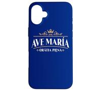 Ave Maria Gratia Plena Chapelet catholique de la Mass Mass Hail Marie Coque pour iPhone 16 Plus