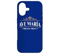 Ave Maria Gratia Plena Chapelet catholique de la Mass Mass Hail Marie Coque pour iPhone 17