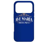 Ave Maria Gratia Plena Chapelet catholique de la Mass Mass Hail Marie Coque pour iPhone 17 Pro