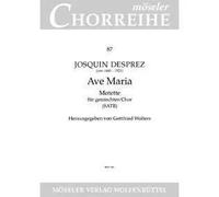 Ave Maria, Gratia Plena / Choral Score