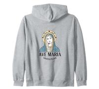 Ave Maria Gratia Plena, Latin pour Full of Grace Sweat à Capuche