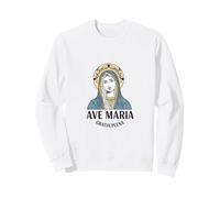 Ave Maria Gratia Plena, Latin pour Full of Grace Sweatshirt