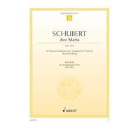 SCHUBERT - AVE MARIA OP. 52/ 6 D 839 - PIANO (WITH TEXT)