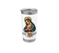 Ave Maria Schubert Messe latine Mère Marie Catholique Gobelet isotherme en acier inoxydable double paroi