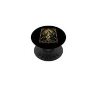AVE Maria Vierge Marie Prière Art Déco Catholique Sacrée Icône PopSockets PopGrip Adhésif