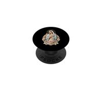 Ave Maria Virgin Mary Roses Art de prière de dévotion catholique PopSockets PopGrip Adhésif