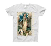 Ave Maris Stella Lady Bienheureuse Mère Marie Catholique Latine Sportswear Confortable Tee Shirt Respirant T-Shirt De Sport pour Running Sport Fitness 3XL