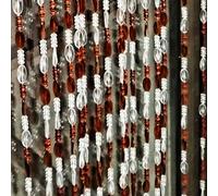 ave split Rideau à perles pour ouvertures en acrylique avec glands - Rideau à suspendre pour porte, rideau à franges pour séparateur de pièce, décor d’écran pour ouverture, fenêtre, salon, mariage (1