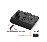 (Avec adaptateur) Manette de jeu arcade sans fil Bluetooth/filaire pour Nintendo Switch, PS4, PS3 Ultimate