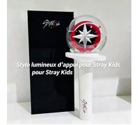 Avec Bluetooth - Kpop Stray Kids Lightstick Ver.2 avec Bluetooth Interdit Hand Lamp, Glow Light Stick, Flash Lamp, BATON LUMINEUX