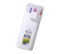 avec bouton-poussoir Color Advance pour le, 18 colors | Marques colorées effaçables, format du corps du crayon, avance par bouton-poussoir pour dessiner et écrire sur