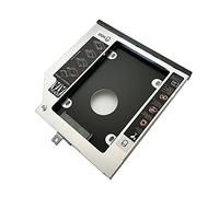 avec Cadre Façade + Support en métal 2nd Deuxième Disque Dur SSD HDD boîtier de Disque Dur Caddy Adaptateur pour Lenovo ThinkPad T440p T540p W540p T540 W540