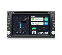 Avec caméra. GPS pour voiture Double DIN 6,2 » dans le tableau de bord lecteur DVD écran tactile avec Bluetooth USB/SD/MP3 pour une voiture universelle