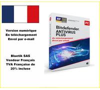 Bitdefender Logiciel antivirus Antivirus Plus 2026 – 1 poste, 1 an, PC – Livraison dématérialisée