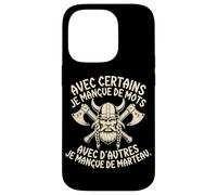 avec Certains Je Manque De Mots avec d'autres De Marteau Coque pour iPhone 14 Pro