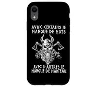 avec Certains Je Manque De Mots avec d'autres De Marteau Coque pour iPhone XR
