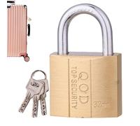 avec clé - Compact antivol en métal, armoire de gym antirouille étanche pour valise | Petits bagages de haute sécurité pour les voyages en armoire