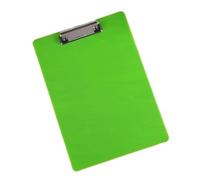 Avec Clip doré à profil bas, presse-papier A4, tablette d'écriture, bloc-notes A4, organisateur de papier, dossier de documents translucide(Green)