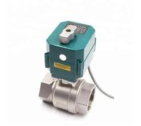 Avec commande manuelle CTF-001 10NM CR01 CR02 CR03 CR04 ADC9-24V DN15-DN50 BSPT NPT femelle motorisée SS304 robinet à tournant sphérique(DN32(1.25inch),NPT_AC DC9-24V_CR02 ONLY DC9-24V)