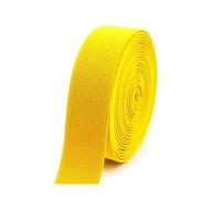 Avec des bandes de caoutchouc solides, Elastic Band 5 meters Multicolor Multiple Sizes 20-50mm(Yellow,25mm)