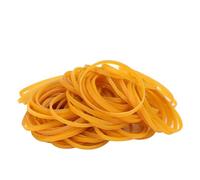 Avec des bandes de caoutchouc solides, Rubber Bands 50 pcs Yellow Multi-Size Natural Rubber For Home Office School Industrial(25x3mm)
