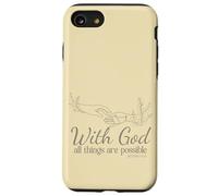 avec Dieu, Tout est Possible (Matthieu 19, 26) Coque pour iPhone SE (2020) / 7/8