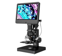 avec Endoscope 5000X Microscope Numérique HDMI 10.1 LCD UHD 2160P 5 Lentilles Biologique De Laboratoire À Domicile Précision Clarté